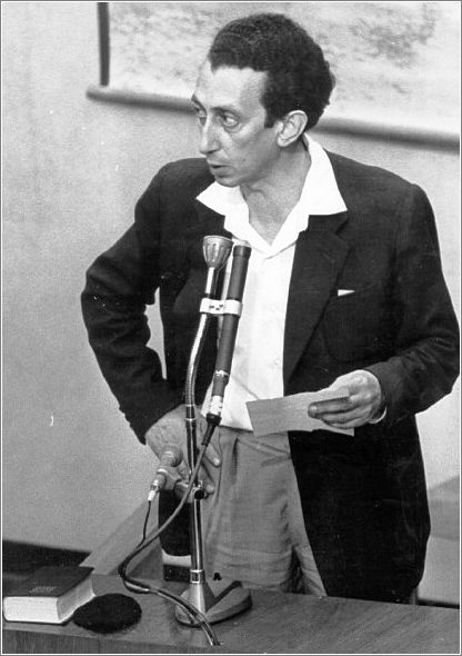 Abba Kovner Testifies at the Eichmann Trial